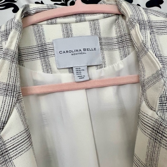 Carolina Belle Montreal Checkered Coat - Picture 2 of 6